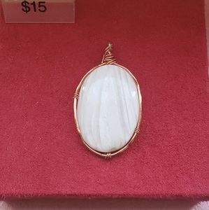 White Onyx pendant